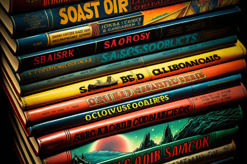 Pilas de libros de 'Elige tu propia aventura' de los años 80